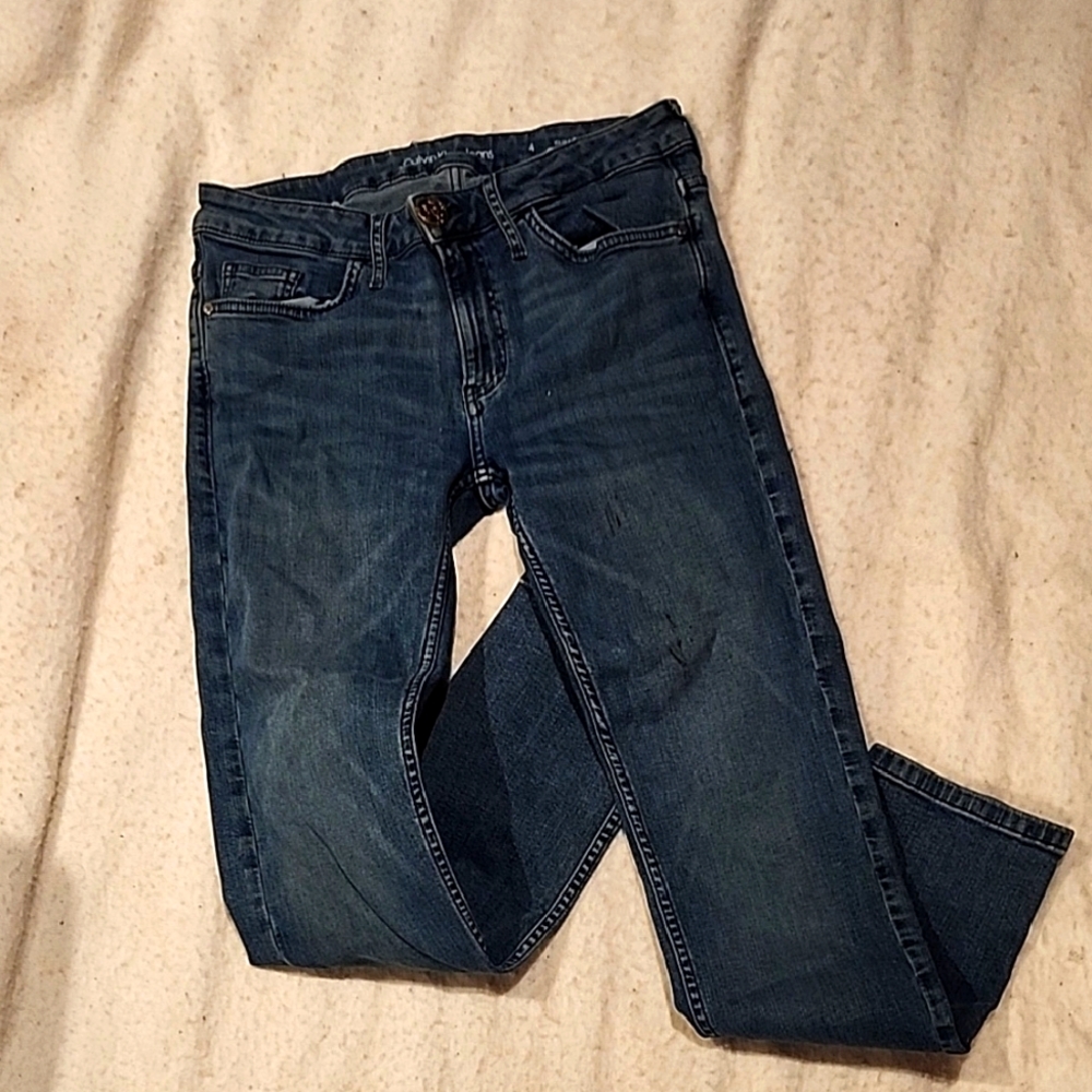 Stylish Calvin Klein Blue Denim Jeans
